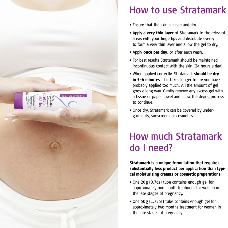 Stratamark - Stretch Mark prevention and treatment.