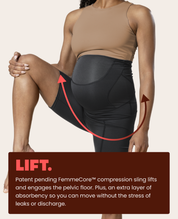 Pregnancy Support Leggings - 3/4 length