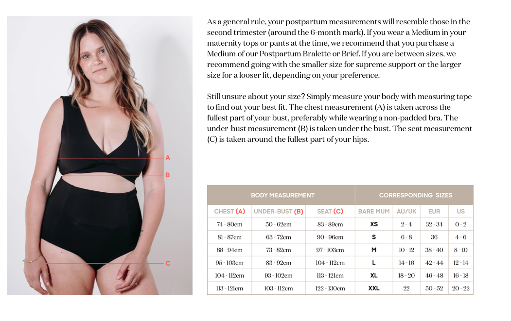 Postpartum Briefs