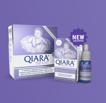 BACK IN STOCK - Qiara Infant Drops - a natural probiotic with no chemical additives